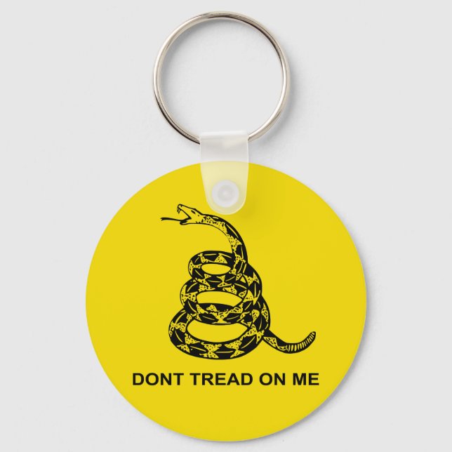Don't Tread On Me Keychain (Front)