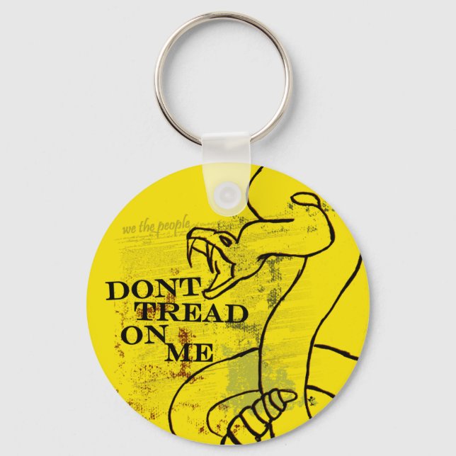 Don't Tread on Me Keychain (Front)