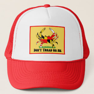 Don't Tread on Me - MD Flag Crab - Trucker Hat