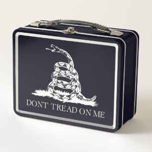 Don't Tread On Me Metal Lunch Box