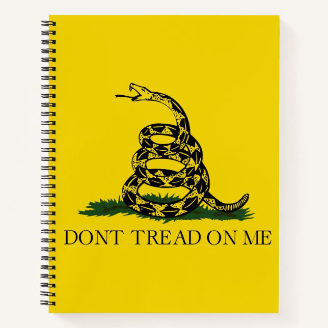 Dont Tread on Me Notebook (Front)