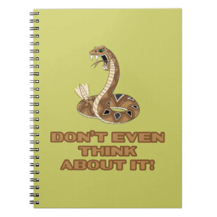 Don't tread on me notebook
