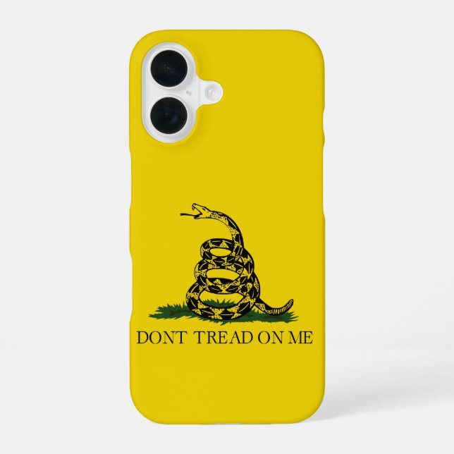 Dont Tread on Me Phone Cases (Back)