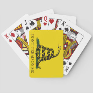 Don't Tread on Me Playing Cards