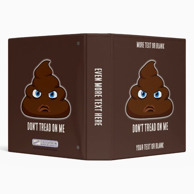Don't Tread On Me Poo Binder (Background)