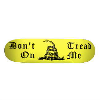 Don't Tread On Me Rattlesnake SKateboard