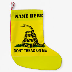 DONT TREAD ON ME SMALL CHRISTMAS STOCKING