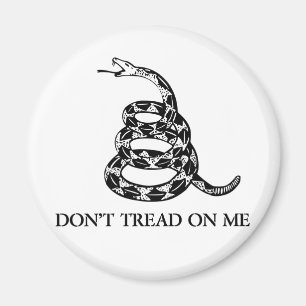 Don't Tread on Me Snake Magnet