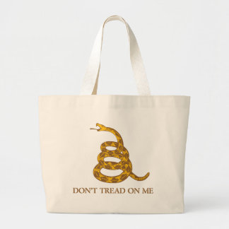 Don't Tread on Me Snake Tote Bag