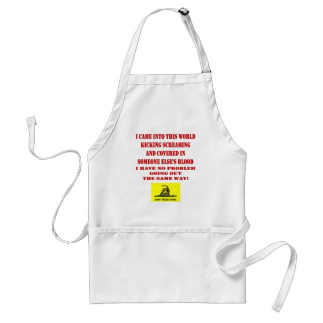 DON'T TREAD ON ME STANDARD APRON (Front)