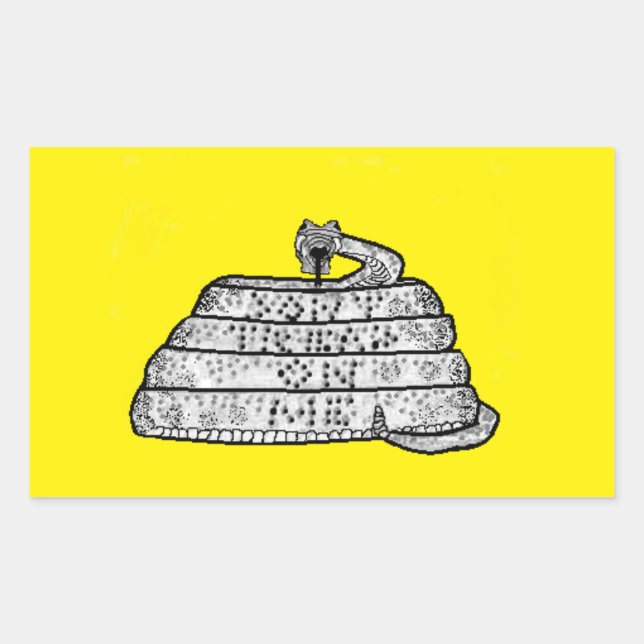 Don't Tread On Me Sticker (Front)