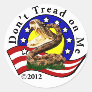 Dont Tread on Me Sticker