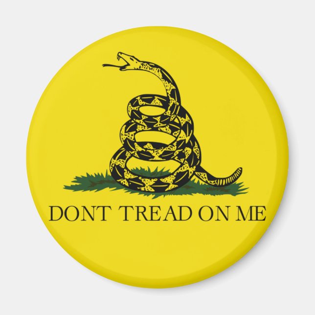 DONT TREAD ON ME, The Gadsden Flag Magnet (Front)