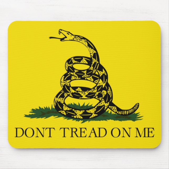 DONT TREAD ON ME, The Gadsden Flag Mouse Pad (Front)