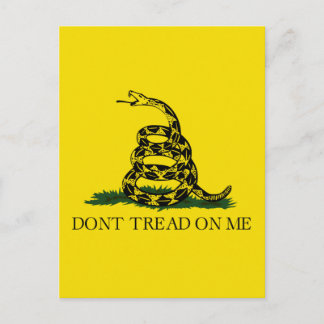 DONT TREAD ON ME, The Gadsden Flag Postcard