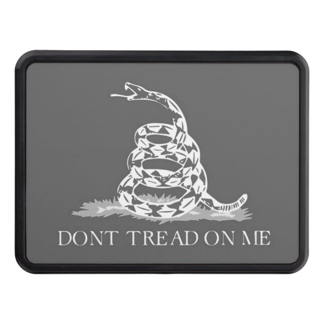 Don't Tread On Me Trailer Hitch Cover (Front)