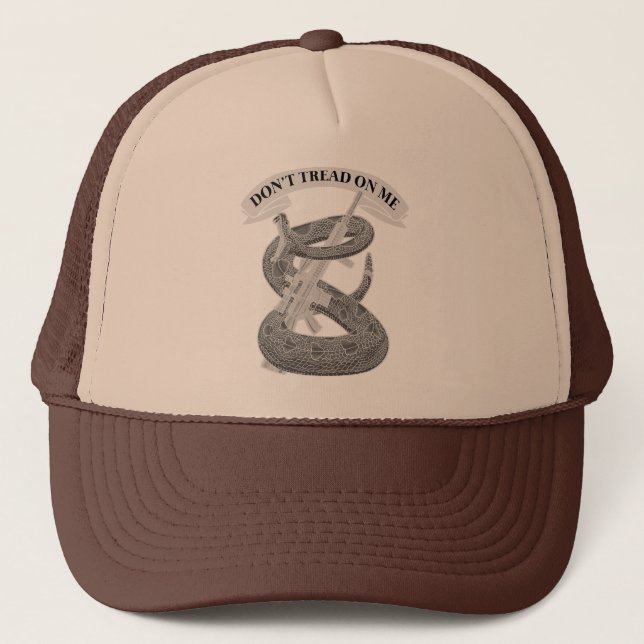 Don't Tread On Me Trucker Hat (Front)
