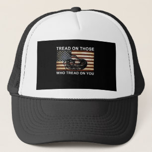 dont tread on me trucker hat