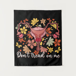 Don't Tread On Me Uterus Tapestry
