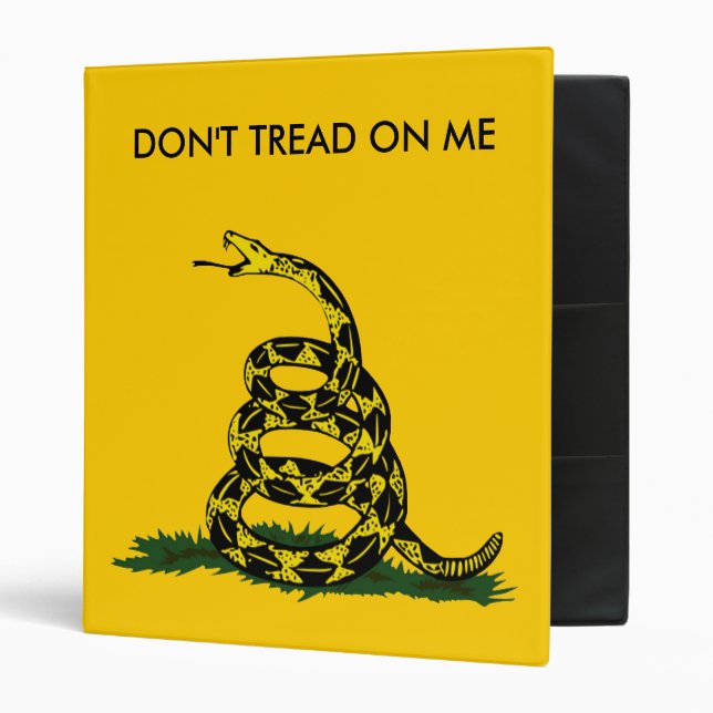 Don't Tread on Me, Will Bratton Binder (Front/Inside)