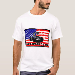 Don't Tread On Me with Flag T-Shirt