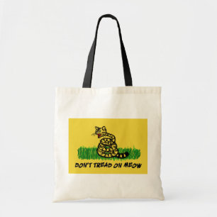 Don't Tread on Meow Tote Bag