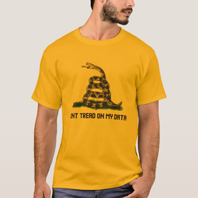 Don't Tread On My Data Shirt (Front)