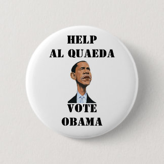 DON'T VOTE FOR OBAMA 2 INCH ROUND BUTTON