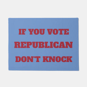 Don't Vote Republican, Doormat