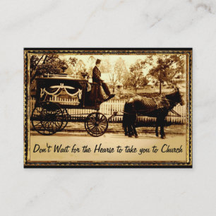 Don't wait Pastor Professional Business Card