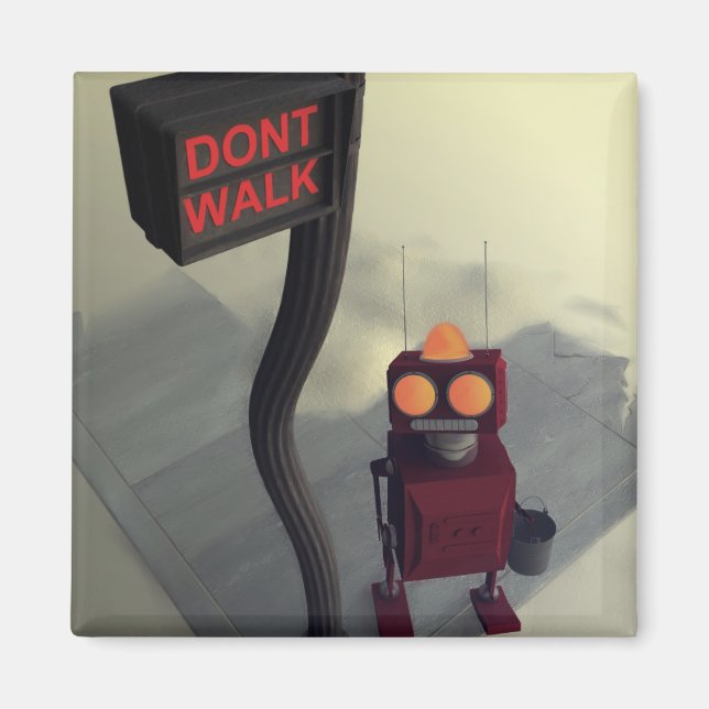 Don't Walk Magnet (Front)