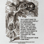 Don't Want To Go Among Mad People Alice Cheshire Jigsaw Puzzle<br><div class="desc">Showcase your wry Wonderland side with any of these gifts featuring the infamous conversation between Alice and the Cheshire Cat as illustrated by John Tenniel in Lewis Carroll's "Alice's Adventures In Wonderland".  For all those who don't want to go among mad people,  yet discover that they are already mad!</div>