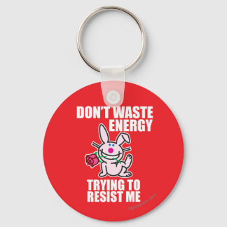 Don't Waste Energy Keychain