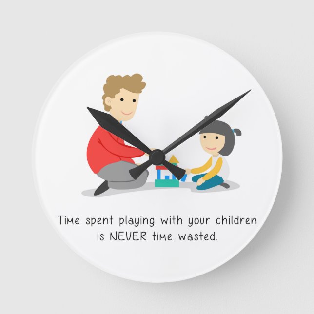 Don't waste time - Clock (Front)