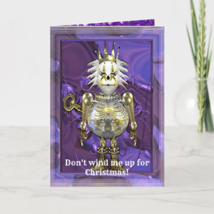 Don't Wind me up for Christmas Holiday Card