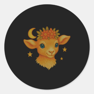 Dont Worry Baa Happy Baby And Childrens Infant  Classic Round Sticker