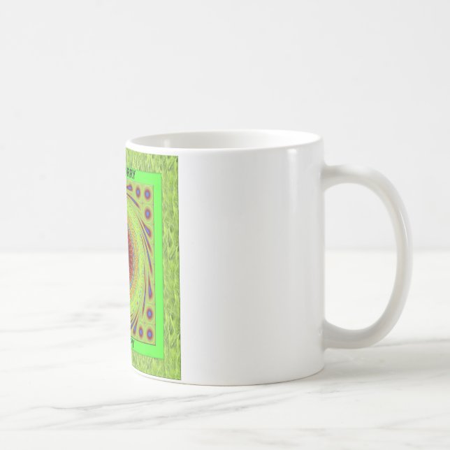 Don't Worry Be Happy Art Print Coffee Mug (Right)
