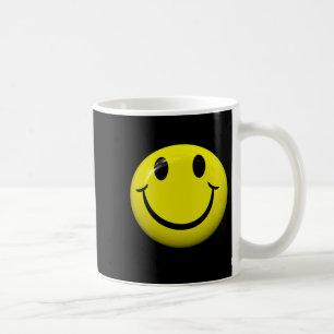 Dont Worry Be Happy Face Coffee Mug