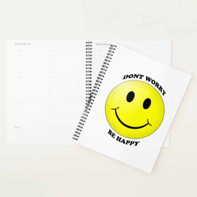 Dont Worry Be Happy Planner (Display)