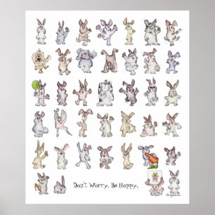Don't Worry Be Hoppy Poster