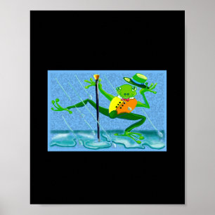 Dont Worry Be Hoppy Toddler  Poster