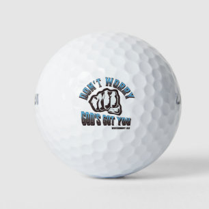 Don't Worry God's Got You Golf Balls