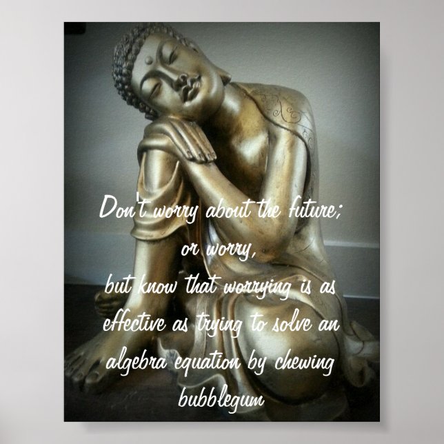 Don't worry poster (Front)