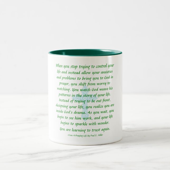 Don't Worry - Pray and Watch Mug (Center)