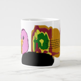 don't worry say jesus large coffee mug