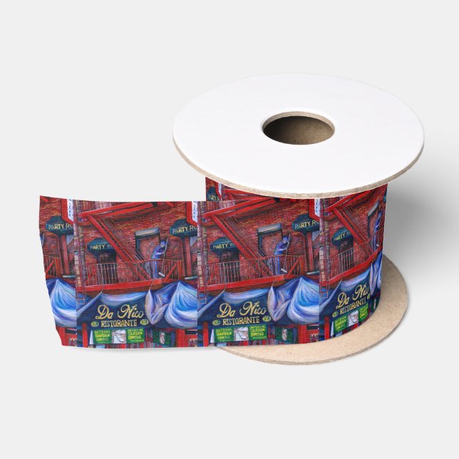 Don't You Love Red Paint? Satin Ribbon (Spool)