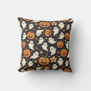 Don't you want to make a Halloween atmosphere? Throw Pillow