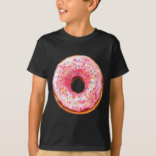 Donut Adult Kids Men Women Doughnut Costume  T-Shirt