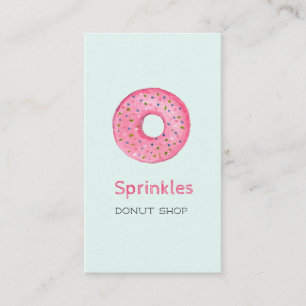 Donut avec arrosage Bouteille de Donut Carte de vi