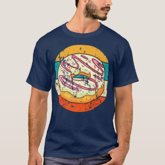 Donut Baking Baker Bakery Cake Vintage Retro 1431 T-Shirt